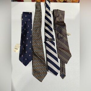 American living, J.CREW tie and two other Mens Tie All New